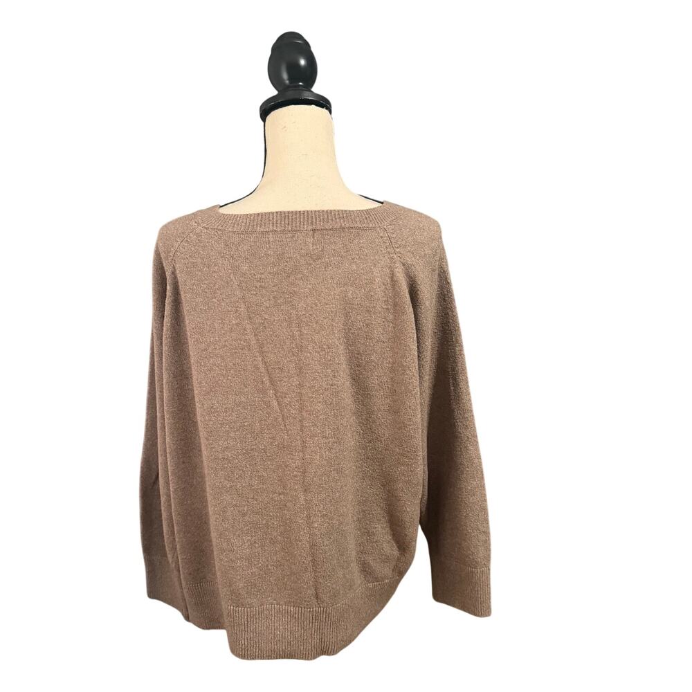 Old Navy BUNDLE 2 Women's V-Neck Sweaters Sz L Soft Cozy Layering Closet Staple - Picture 4 of 7